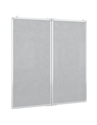 Lavagna Magnetica Pieghevole 100x100x1,7 cm in Alluminio