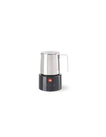 illy Cappuccinatore Montalatte Elettrico Nero Inox