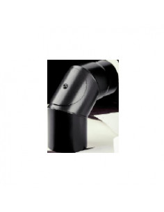 Curva Save Fumisteria NNO1208 PLUS LIGHT A 90 Ispezionabile Senza Guar