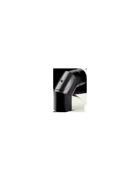 Curva Save Fumisteria NNO1208 PLUS LIGHT A 90 Ispezionabile Senza Guar