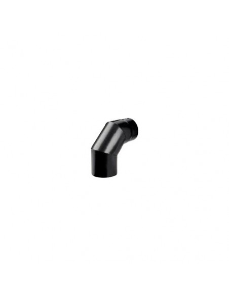 Curva Save Fumisteria NNO1203 PLUS LIGHT A 90  Nero opaco Nero opaco