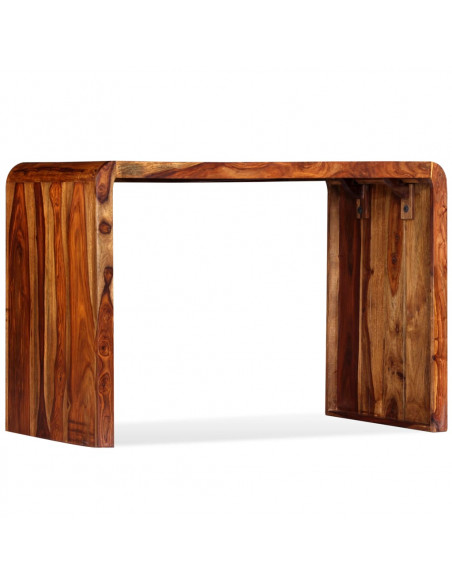 Credenza/Scrittoio in Legno Massello di Sheesham Marrone