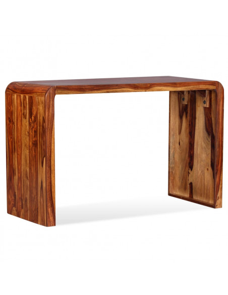 Credenza/Scrittoio in Legno Massello di Sheesham Marrone