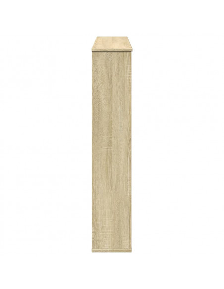 Cornice per Camino Rovere Sonoma 100x20x100 cm in Truciolato