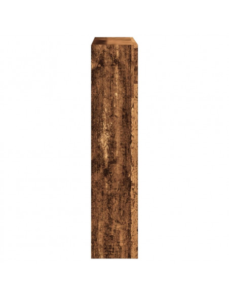Cornice per Camino Legno Antico 81x18x82 cm in Truciolato