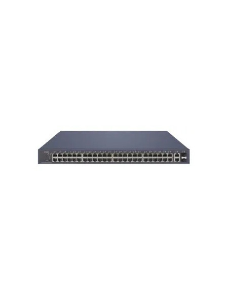 Hikvision DS-3E1552P-SI, Gestito, Gigabit Ethernet (10/100/1000), Full duplex, Supporto Power over Ethernet (PoE), Montaggio rac