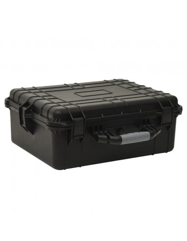 Valigetta da Volo Portatile Nera 55x43x21 cm in PP