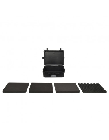 Valigetta da Volo Portatile Nera 55x43x21 cm in PP