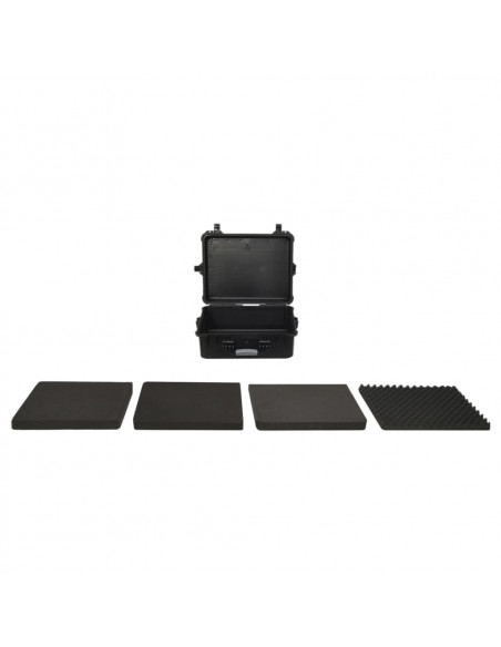 Valigetta da Volo Portatile Nera 55x43x21 cm in PP