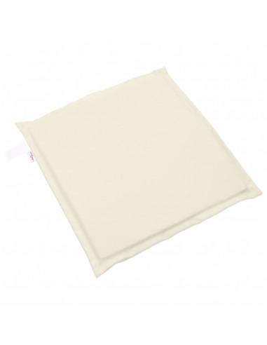Imbottitura per Seduta Giardino 4pz Crema 45x45x2 cm Quadrata