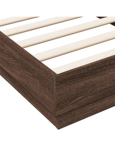 Giroletto con LED Rovere Marrone 75x190 cm