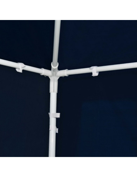 Gazebo da Giardino 3x12 m Blu