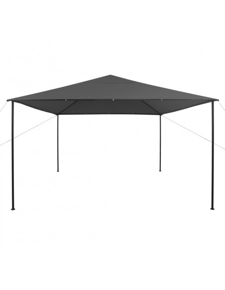 Gazebo da Giardino 4x4x3 m Antracite 180 g/m²