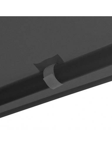 Gazebo da Giardino 4x4x3 m Antracite 180 g/m²