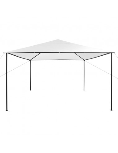 Gazebo da Giardino 4x4x3 m Bianco 180 g/m²