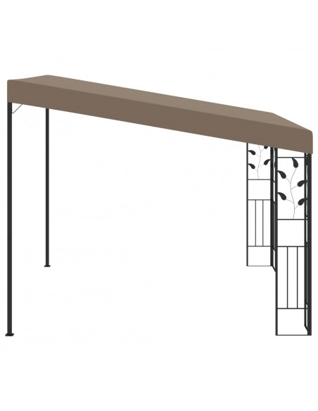 Gazebo a Parete 3x3x2,5 m Talpa