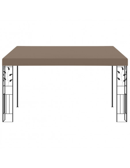 Gazebo a Parete 4x3x2,5 m Talpa