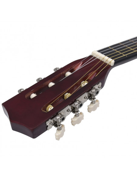 Chitarra Classica per Principianti Nera 4/4 39" in Tiglio