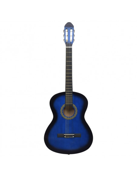 Chitarra Classica per Principianti Blu 4/4 39" in Tiglio