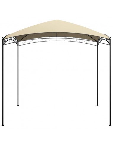 Gazebo 3x3x2,65 m Crema 180 g/m²