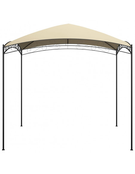 Gazebo 3x3x2,65 m Crema 180 g/m²