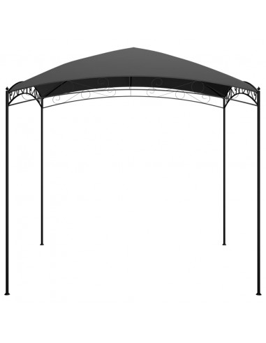 Gazebo 3x3x2,65 m Antracite 180 g/m²