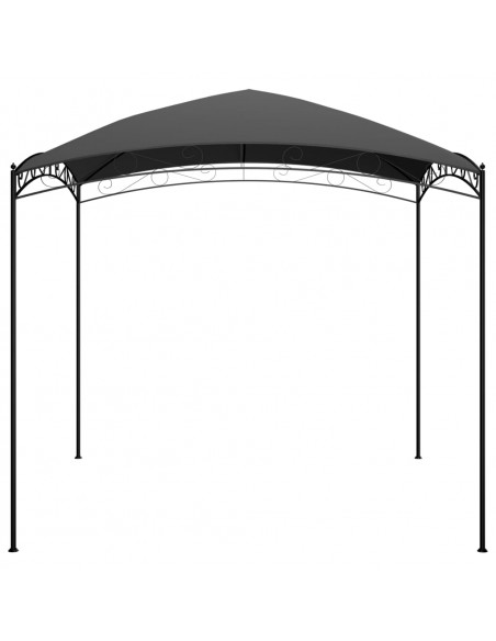 Gazebo 3x3x2,65 m Antracite 180 g/m²
