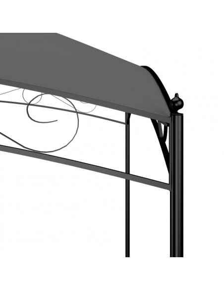 Gazebo 3x3x2,65 m Antracite 180 g/m²