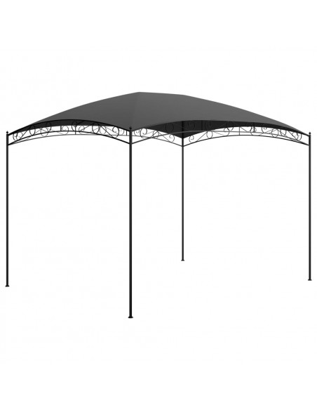 Gazebo 3x4x2,65 m Antracite 180 g/m²