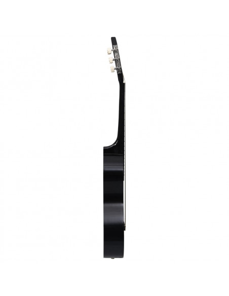 Chitarra Classica per Principianti e Bambini Nera 1/2 34"