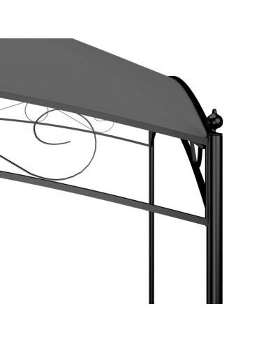 Gazebo 3x4x2,65 m Antracite 180 g/m²