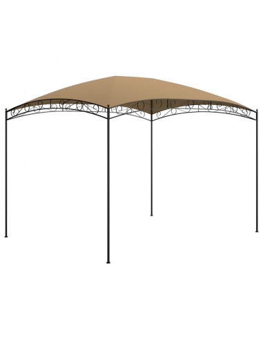 Gazebo 3x4x2,65 m Grigio Talpa 180 g/m²