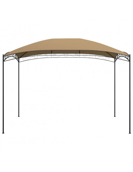 Gazebo 3x4x2,65 m Grigio Talpa 180 g/m²