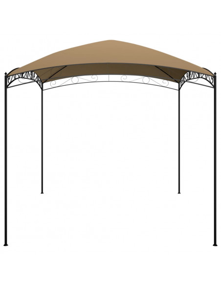 Gazebo 3x4x2,65 m Grigio Talpa 180 g/m²