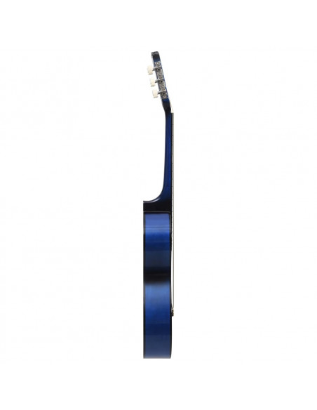 Chitarra Classica per Principianti e Bambini Blu 3/4 36"