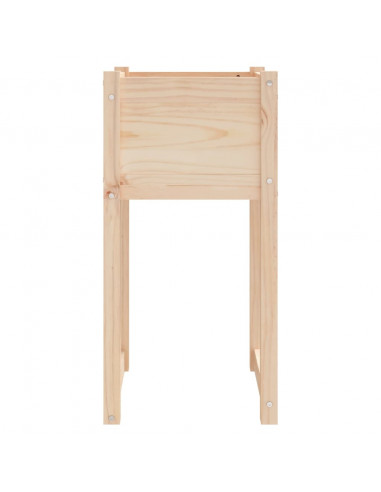 Fioriera 40x40x81 cm in Legno Massello di Pino