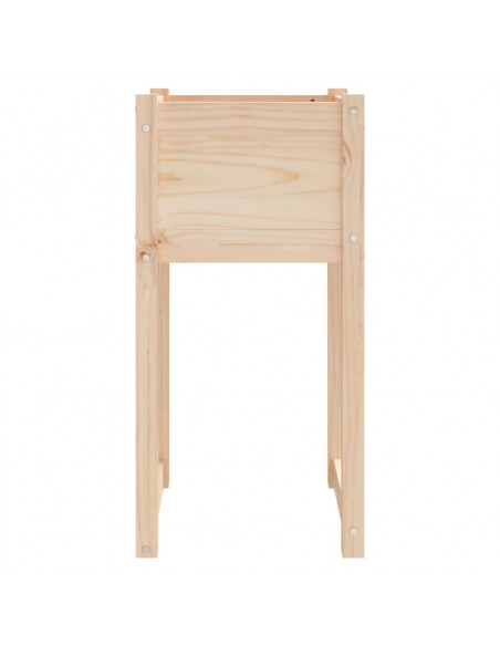 Fioriera 40x40x81 cm in Legno Massello di Pino