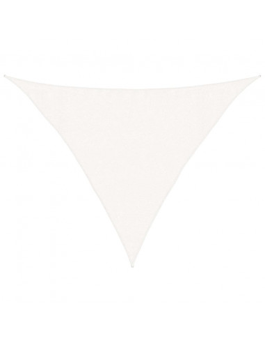 Vela Parasole 160 g/m² Bianca 3,5x3,5x4,9 m in HDPE