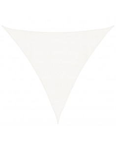 Vela Parasole 160 g/m² Bianca 4x4x4 m in HDPE 2