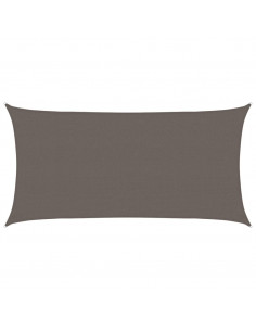 Vela Parasole in HDPE 2x3,5 m Antracite 2