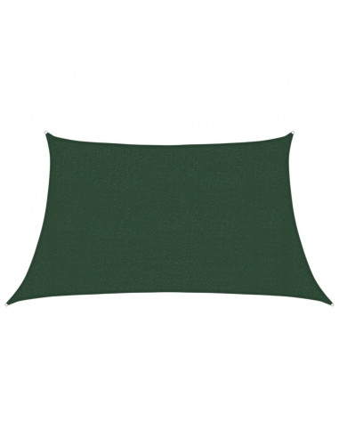 Vela Parasole 160 g/m² Verde Scuro 3/4x2 m in HDPE