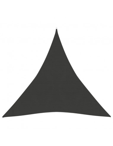 Vela Parasole 160 g/m² Antracite 3x3x3 m in HDPE