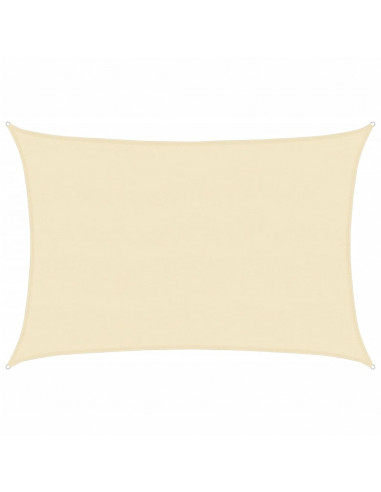 Vela Parasole 160 g/m² Crema 5x6 m in HDPE