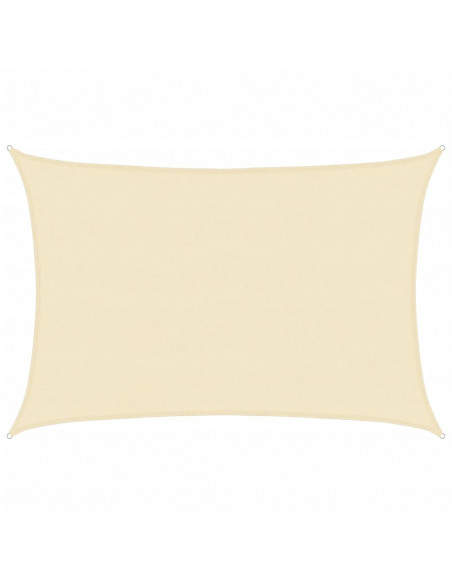 Vela Parasole 160 g/m² Crema 5x6 m in HDPE