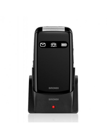 Brondi Amico Favoloso 7,11 cm (2.8") Nero Telefono di livello base