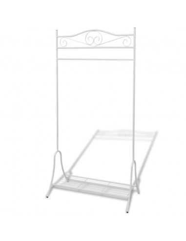 Appendiabiti Bianco in Acciaio