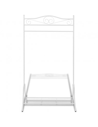 Appendiabiti Bianco in Acciaio