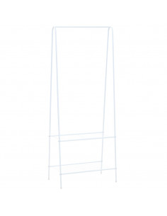 Appendiabiti 59x35x150 cm Bianco 2