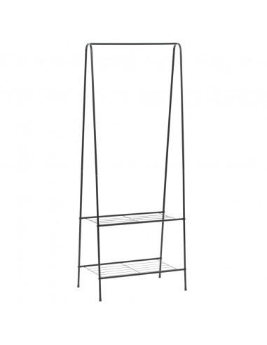 Appendiabiti 59x35x150 cm Nero