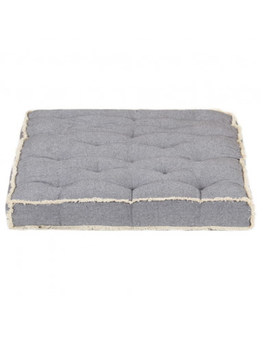 Cuscino per Divano in Pallet Antracite 120x80x10 cm